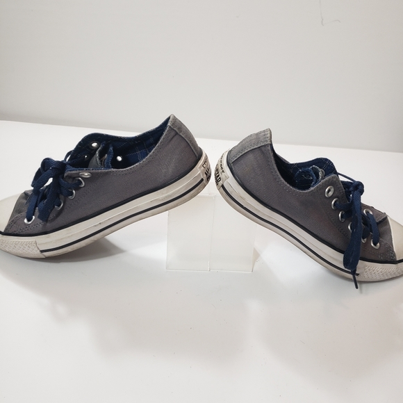 Converse All Stars Double Tongue Womens 550194F Gray size 7 - Picture 9 of 10